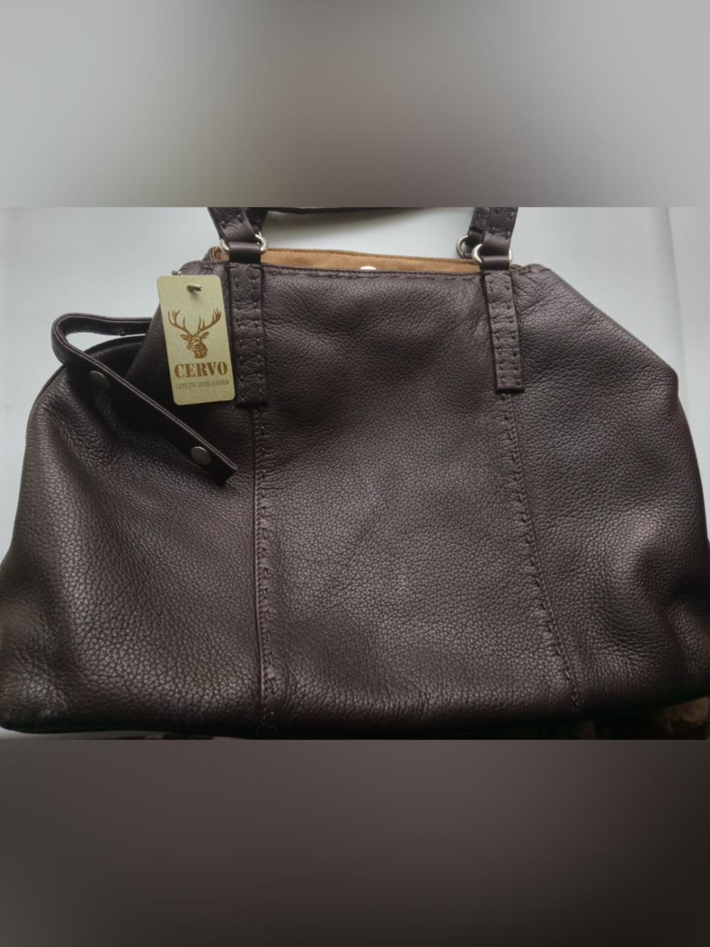 Master craftsmen leather Italy bag